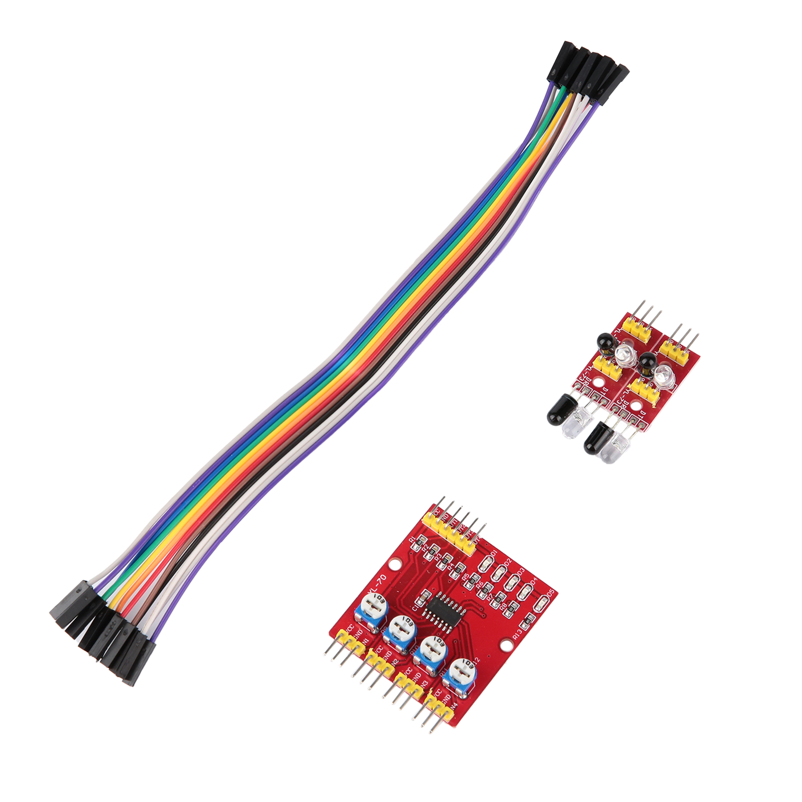 Модуль слежения за линией четырехканальный